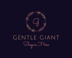 Feminine Floral Boutique Florist logo design