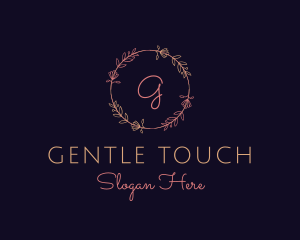 Feminine Floral Boutique Florist logo design