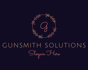 Feminine Floral Boutique Florist logo design