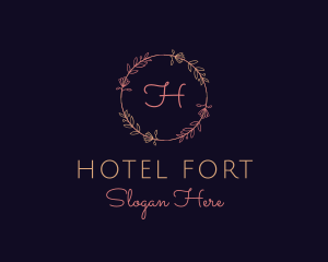 Feminine Floral Boutique Florist logo design