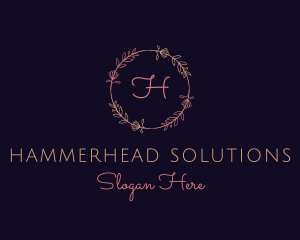 Feminine Floral Boutique Florist logo design