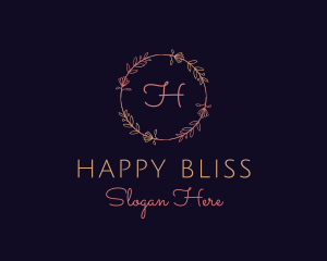 Feminine Floral Boutique Florist logo design