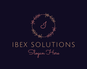 Feminine Floral Boutique Florist logo design