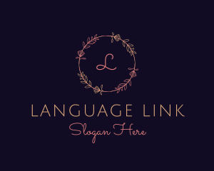 Feminine Floral Boutique Florist logo design