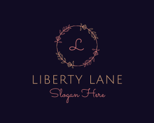 Feminine Floral Boutique Florist logo design