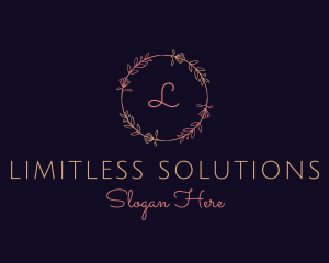 Feminine Floral Boutique Florist logo design