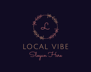 Feminine Floral Boutique Florist logo design