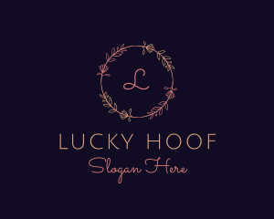 Feminine Floral Boutique Florist logo design