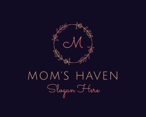 Feminine Floral Boutique Florist logo design