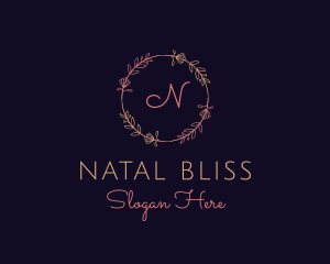 Feminine Floral Boutique Florist logo design