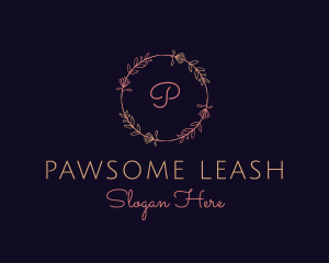 Feminine Floral Boutique Florist logo design