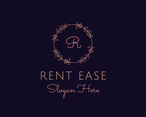 Feminine Floral Boutique Florist logo design