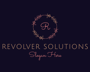 Feminine Floral Boutique Florist logo design