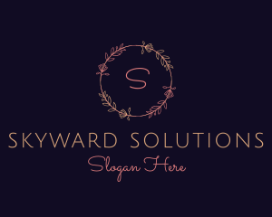 Feminine Floral Boutique Florist logo design