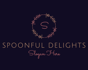 Feminine Floral Boutique Florist logo design