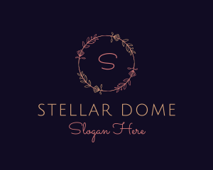 Feminine Floral Boutique Florist logo design