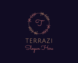 Feminine Floral Boutique Florist logo design