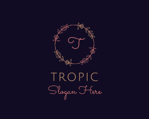 Feminine Floral Boutique Florist logo design