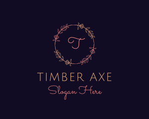 Feminine Floral Boutique Florist logo design