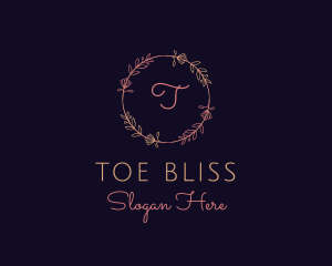 Feminine Floral Boutique Florist logo design