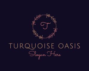 Feminine Floral Boutique Florist logo design