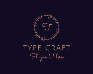 Feminine Floral Boutique Florist logo design