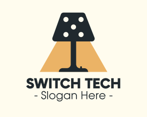Switch - Dice Lamp Light logo design