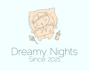 Sleepwear - Baby Infant Sleepwear logo design