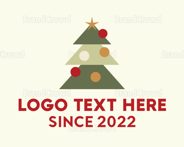 Xmas Tree Decoration Logo