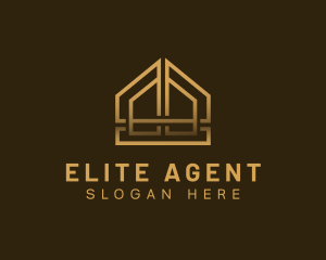 Agent - House Realty Broker logo design