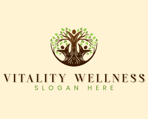 Family Tree Wellness logo design