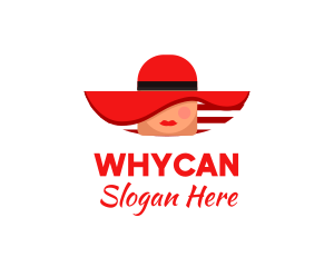 Mysterious Stylish Woman Logo