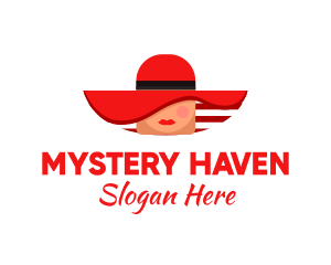 Mysterious Stylish Woman logo design