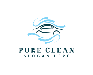 Car  Cleaning Wash logo design