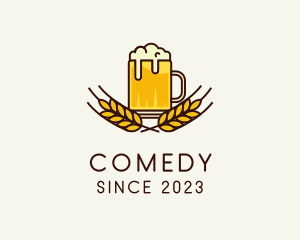 Beer Company - Beer Mug Booze logo design