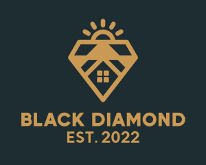 Diamond House Real Estate  logo design