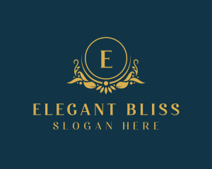 Luxury Wedding Event logo design