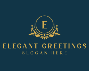 Luxury Wedding Event logo design