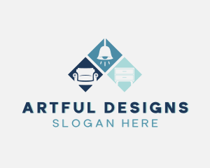 Interior Design Furniture Decoration logo design