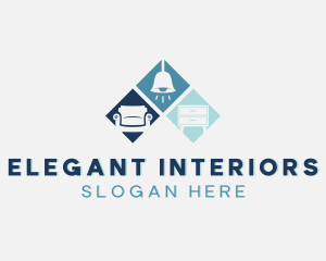 Interior Design Furniture Decoration logo design