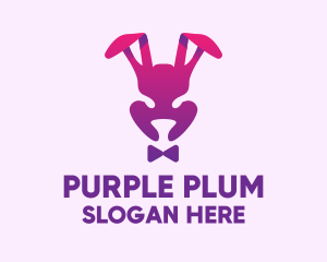 Purple - Purple Magic Rabbit logo design