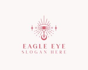 Holistic Boho Eye logo design