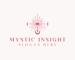 Holistic Boho Eye logo design