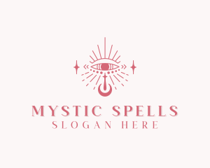 Holistic Boho Eye logo design