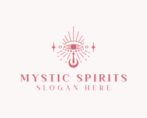 Holistic Boho Eye logo design