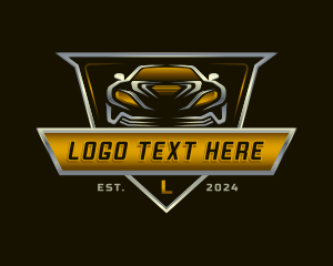 Garage - Automobile Car Sedan logo design