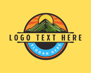 Summit - Peak Summit Mountain logo design