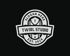 Retro Decorative Badge  logo design