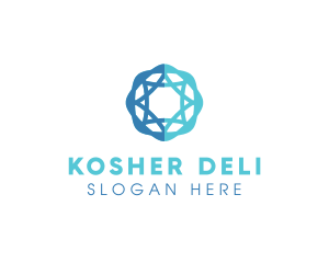 Jewish - Professional Company Star & Circle logo design