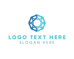 Web - Professional Company Star & Circle logo design